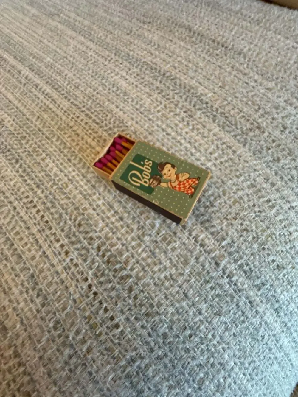 Vintage Bob's Big Boy Restaurant Matchbox